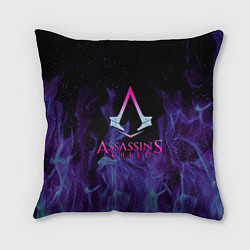 Подушка квадратная Assassins Creed flame