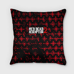 Подушка квадратная Red dead redemption x farcry pattern