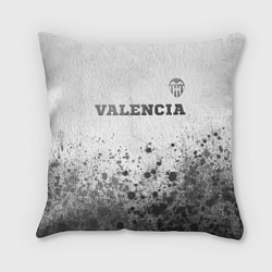 Подушка квадратная Valencia - white gradient посередине