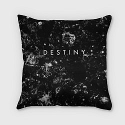 Подушка квадратная Destiny black ice