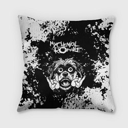 Подушка квадратная My Chemical Romance рок пес