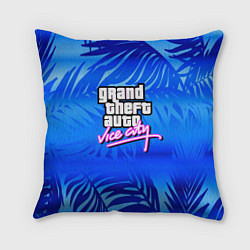 Подушка квадратная GTA vice city тропики