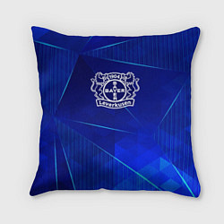 Подушка квадратная Bayer 04 blue poly