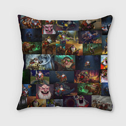 Подушка квадратная Sniper Dota 2