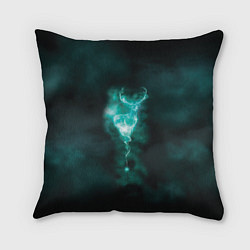 Подушка квадратная  Patronus deer, цвет: 3D-принт