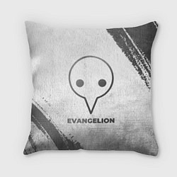 Подушка квадратная Evangelion - white gradient