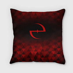 Подушка квадратная Evanescence red poly, цвет: 3D-принт