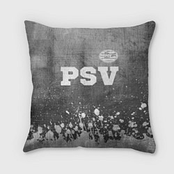 Подушка квадратная PSV - grey gradient посередине