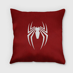 Подушка квадратная SpiderMan - logo, цвет: 3D-принт