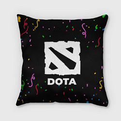 Подушка квадратная Dota конфети