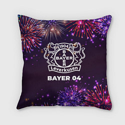 Подушка квадратная Праздничный Bayer 04, цвет: 3D-принт