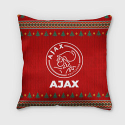 Подушка квадратная Ajax new year