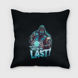 Подушка квадратная Sub-zero - Mortal Kombat, цвет: 3D-принт