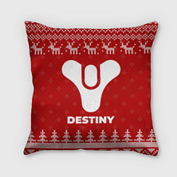 Подушка квадратная Новогодний Destiny с оленями