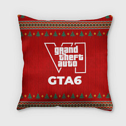 Подушка квадратная GTA6 new year