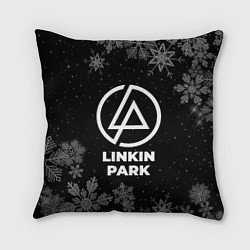 Подушка квадратная Снежный Linkin Park