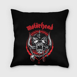 Подушка квадратная Motorhead skull