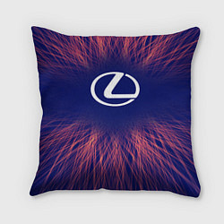 Подушка квадратная Lexus red energy