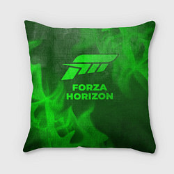 Подушка квадратная Forza Horizon - green gradient