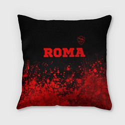 Подушка квадратная Roma - red gradient посередине