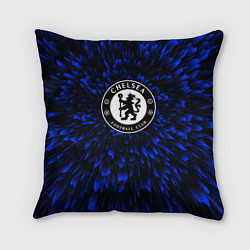 Подушка квадратная Chelsea blue energy