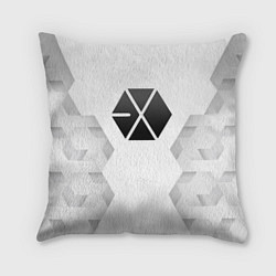 Подушка квадратная Exo white poly