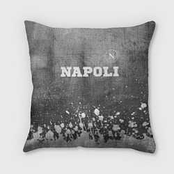 Подушка квадратная Napoli - grey gradient посередине, цвет: 3D-принт