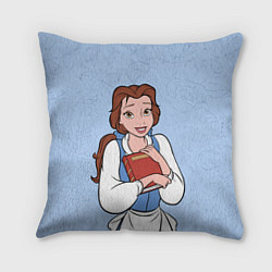 Подушка квадратная Beautiful Belle - big pictures, цвет: 3D-принт