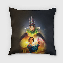 Подушка квадратная Белоснежка и Мачеха