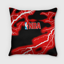 Подушка квадратная NBA шторм, цвет: 3D-принт