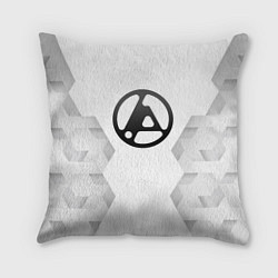 Подушка квадратная Linkin Park 2024 white poly, цвет: 3D-принт