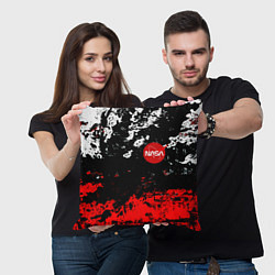 Подушка квадратная Nasa краски, цвет: 3D-принт — фото 2