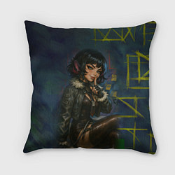 Подушка квадратная Джейн Доу из ззз