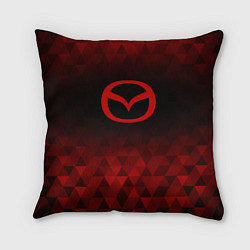 Подушка квадратная Mazda red poly