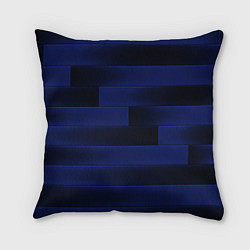 Подушка квадратная Color blue square, цвет: 3D-принт