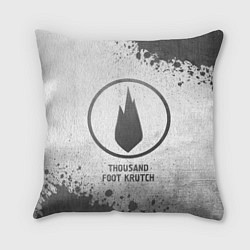 Подушка квадратная Thousand Foot Krutch - white gradient, цвет: 3D-принт