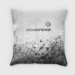 Подушка квадратная Dongfeng - white gradient посередине