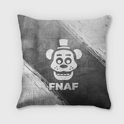 Подушка квадратная FNAF - grey gradient, цвет: 3D-принт