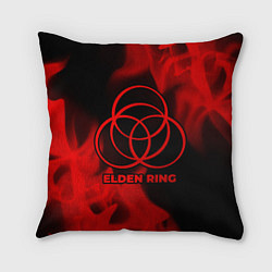 Подушка квадратная Elden Ring - red gradient