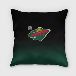 Подушка квадратная Миннесота Уайлд - градиент, цвет: 3D-принт