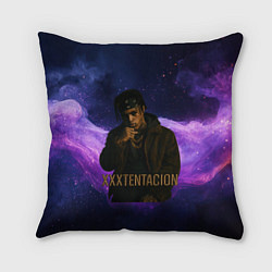 Подушка квадратная XXXTentacion - кулак, цвет: 3D-принт