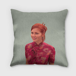 Подушка квадратная Мэри Джейн Kirsten Dunst