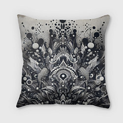 Подушка квадратная Abstract pattern - graffiti, цвет: 3D-принт