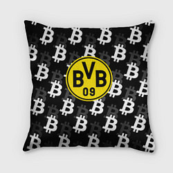 Подушка квадратная Borussia биткоин паттерн