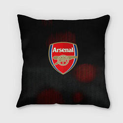 Подушка квадратная Арсенал абстракция штрихи, цвет: 3D-принт