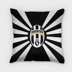 Подушка квадратная Ювентус линии