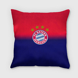 Подушка квадратная Бавария Мюнхен градиент