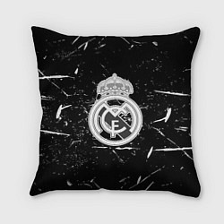 Подушка квадратная Ювентус краски штрихи