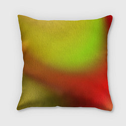 Подушка квадратная Color multicolored gradient, цвет: 3D-принт