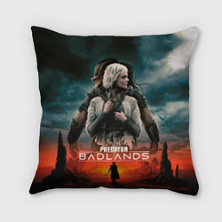 Подушка квадратная Главные герои Хищник планета смерти